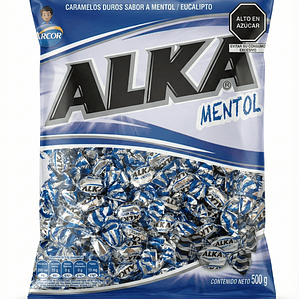 Caramelos Alka Mentol Arcor (500g)