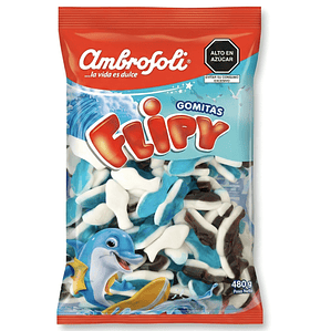 Gomas Flippy Granel Bolsa x 480 g