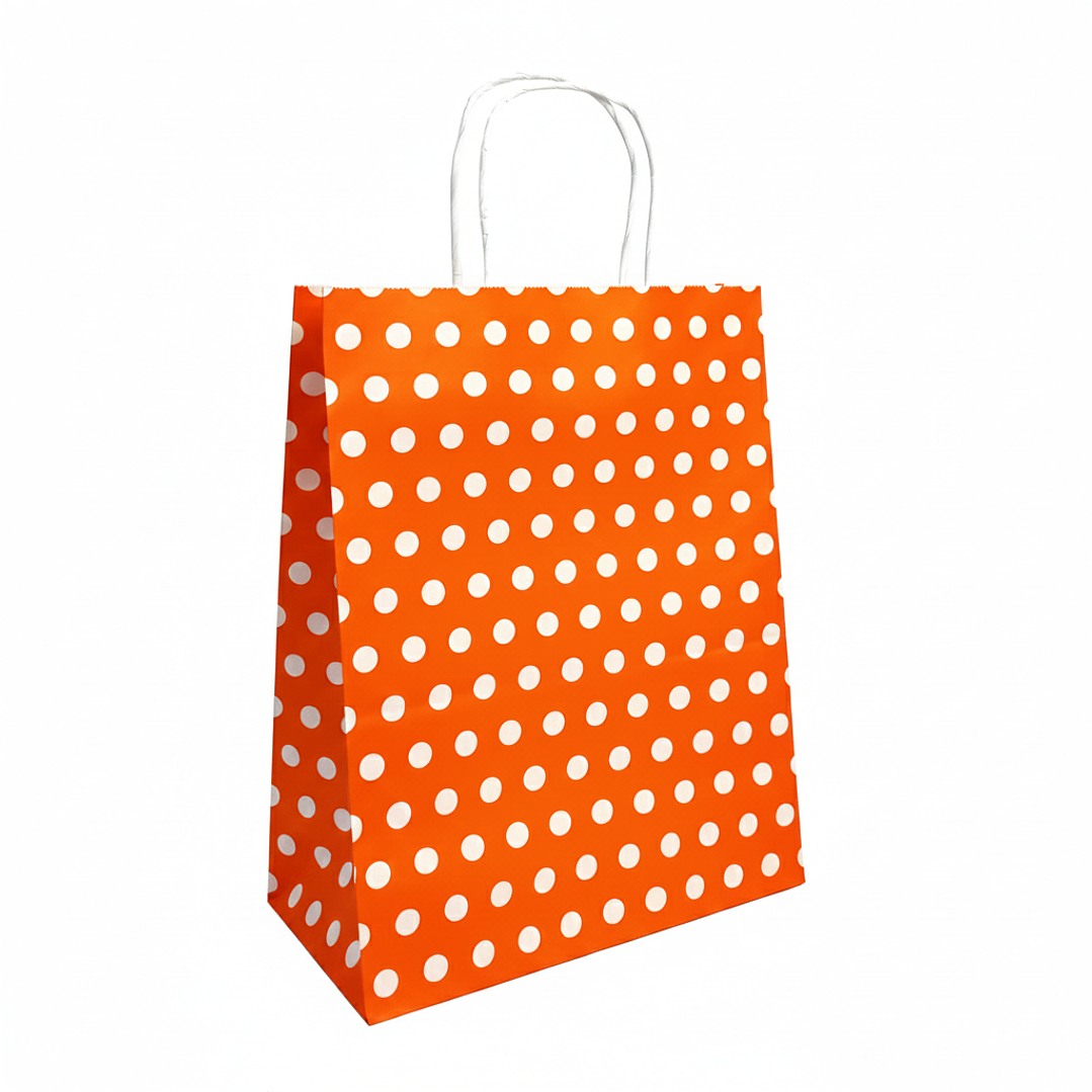 bolsas de papel con puntos - pack x 12 und  9