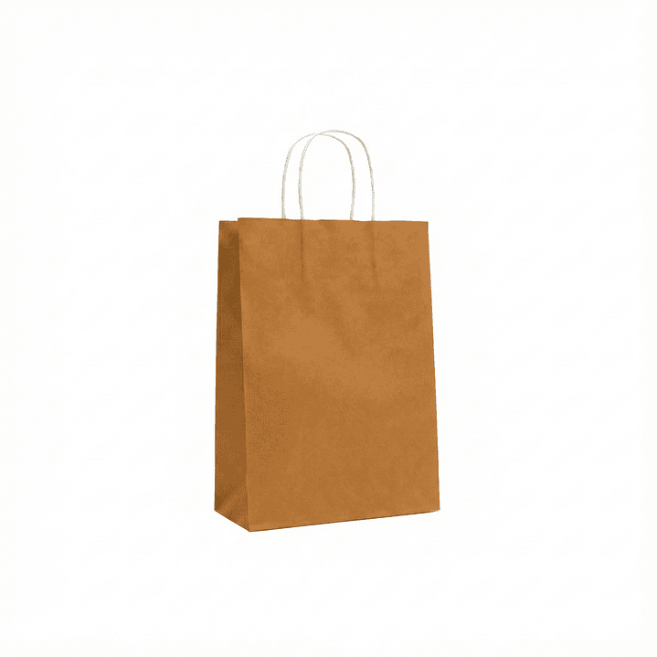 Bolsa de Papel color entero pequeño 3