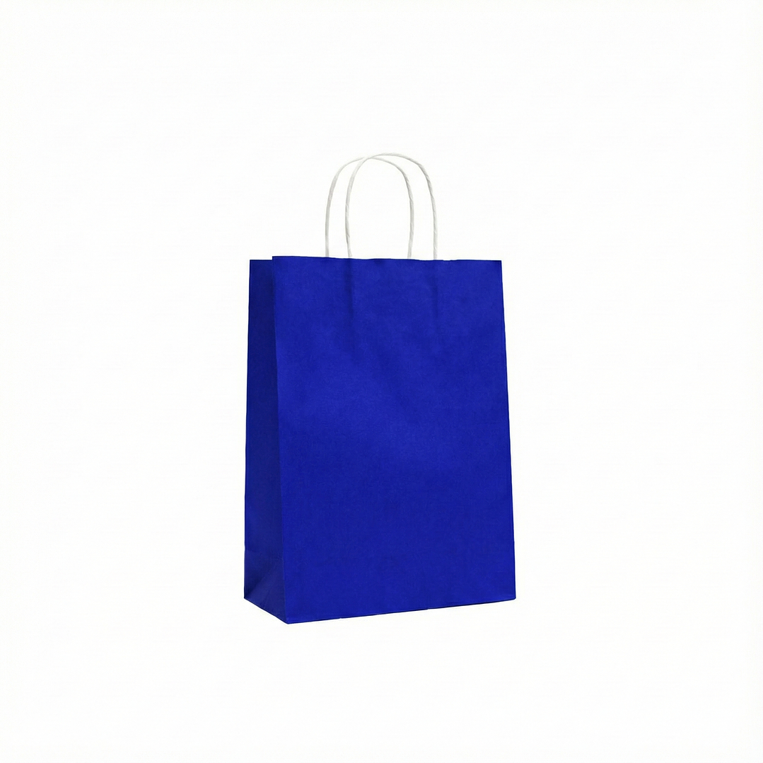 Bolsa de Papel color entero pequeño 8