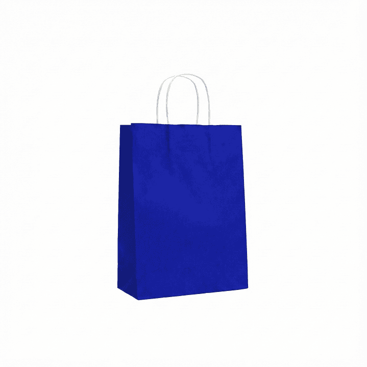 Bolsa de Papel color entero pequeño 8