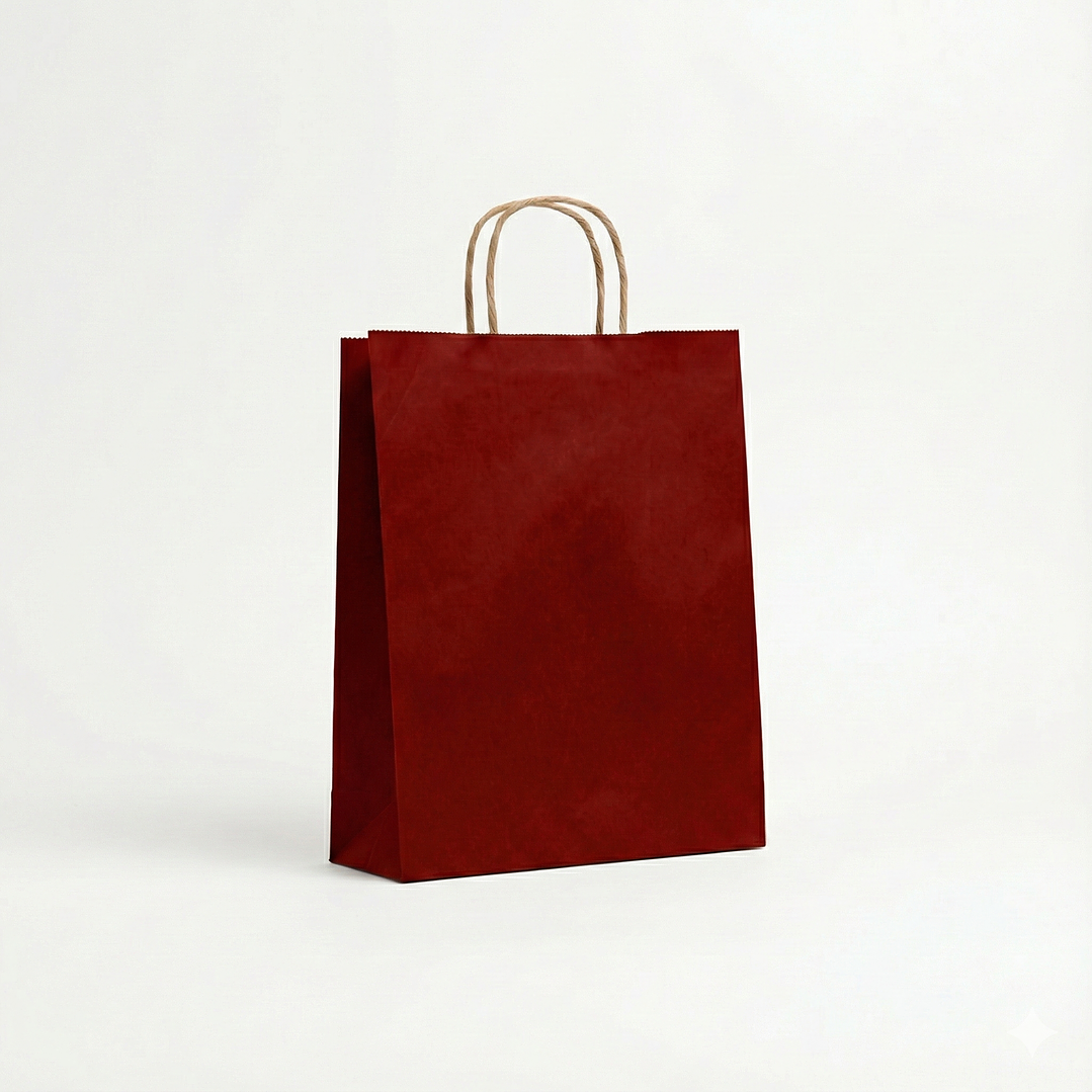 Bolsa de Papel color entero pequeño 10