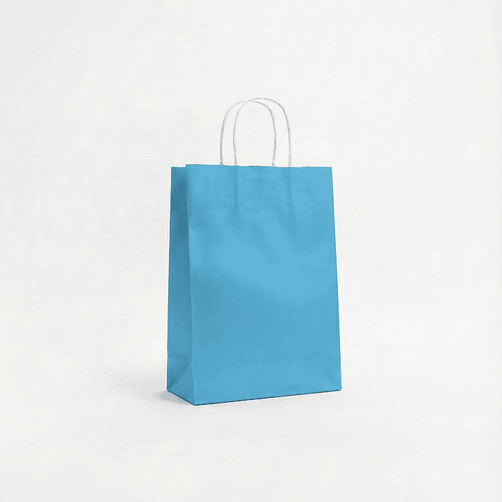 Bolsa de Papel color entero pequeño 14