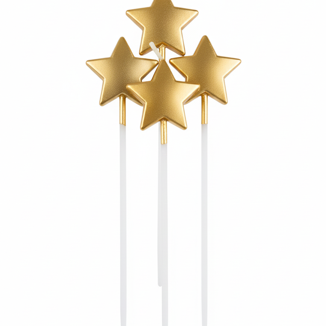 velas estrella metalizadas  1