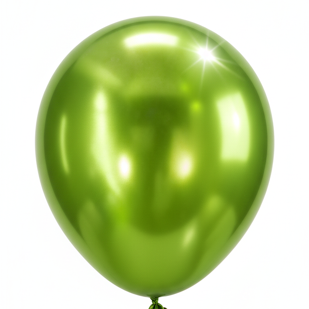 Globo cromados número 12 10