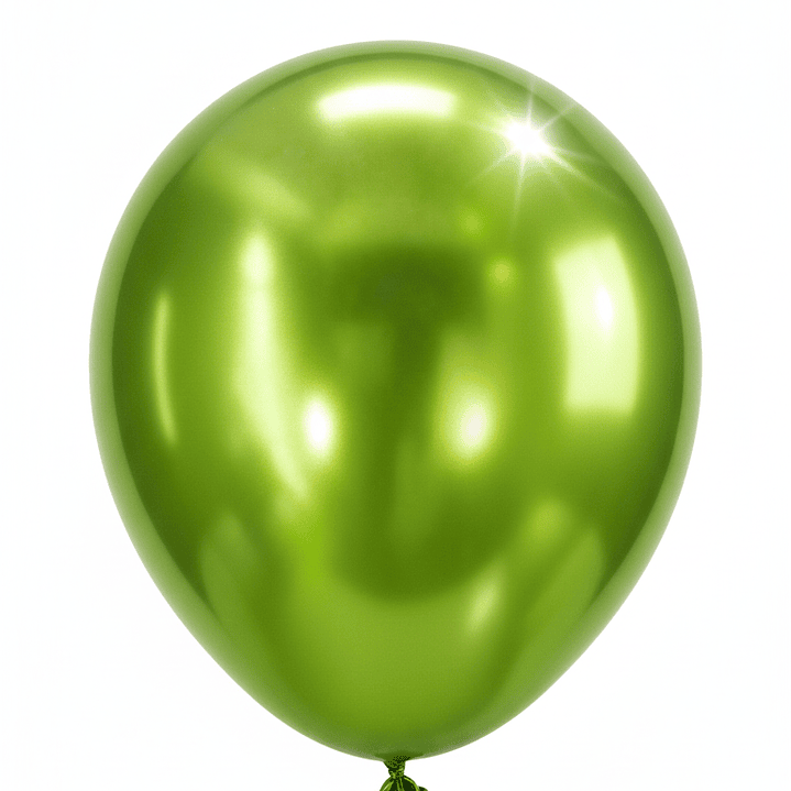 Globo cromados número 12 10