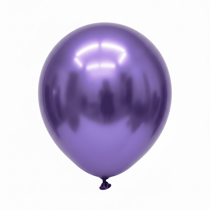 Globo cromados número 12 13