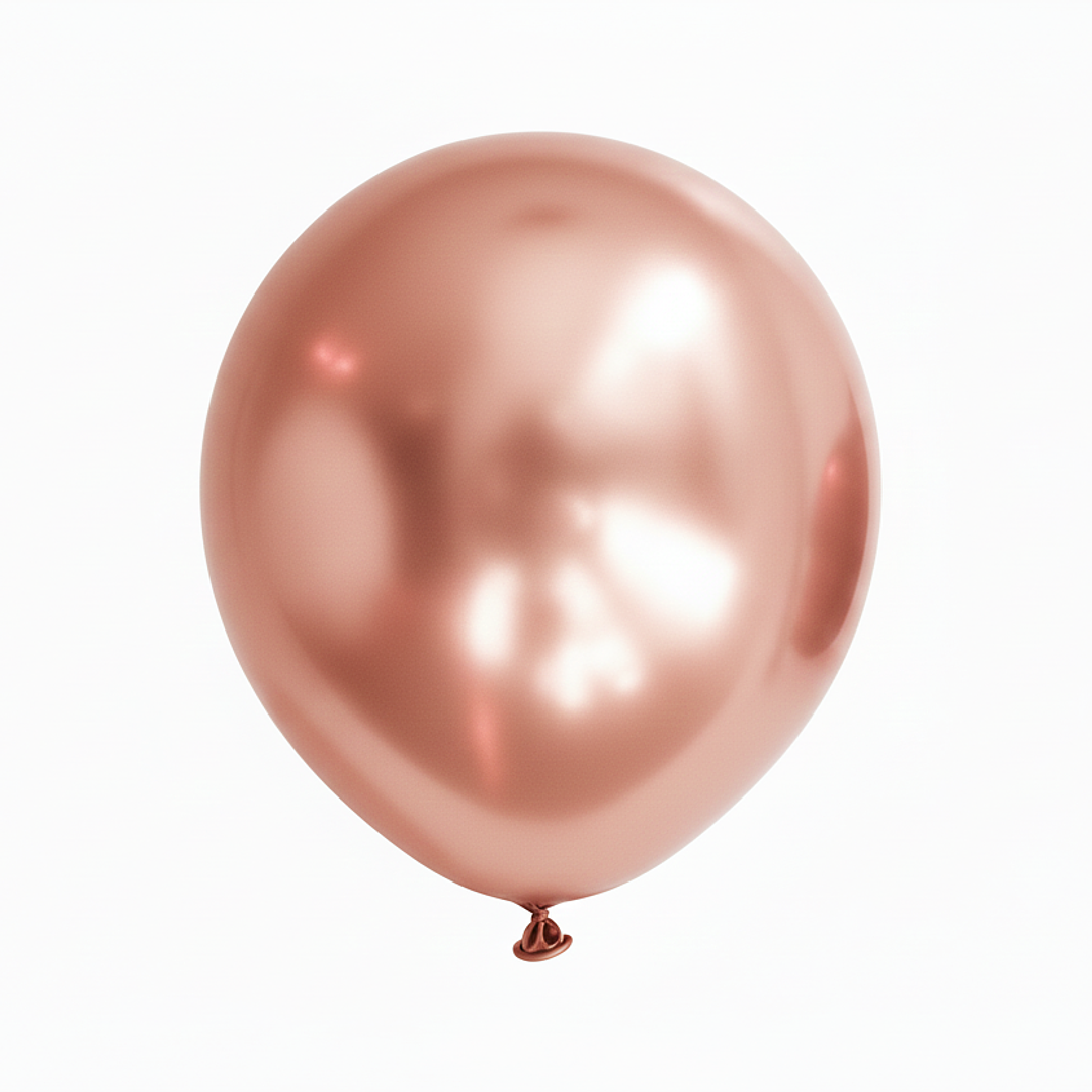 Globo cromados número 12 5