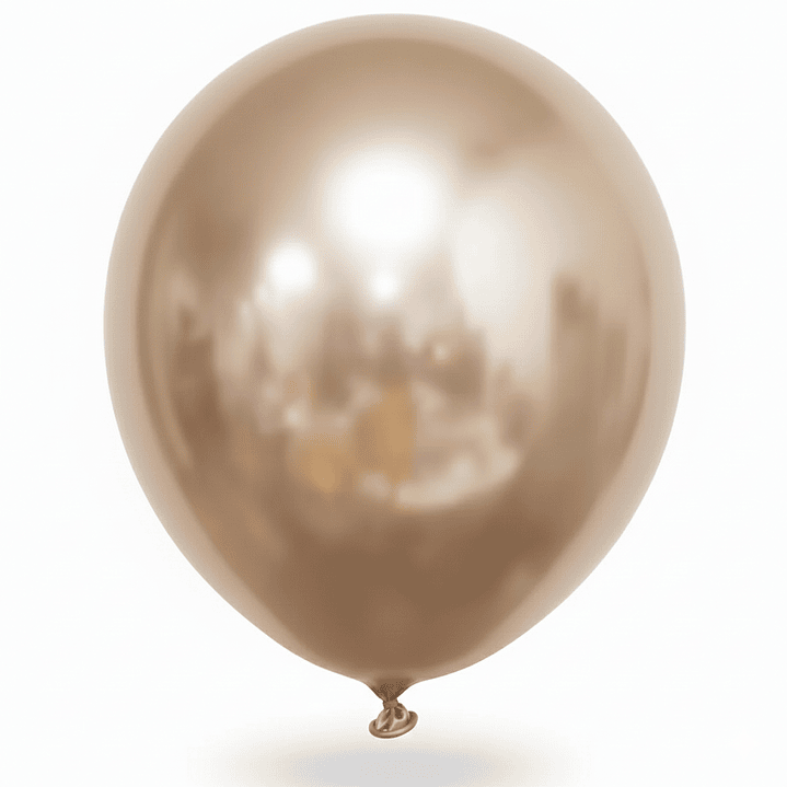 Globo cromados número 12 6