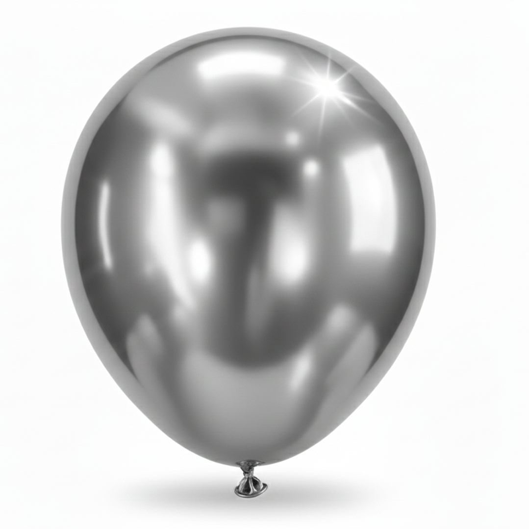 Globo cromados número 12 7