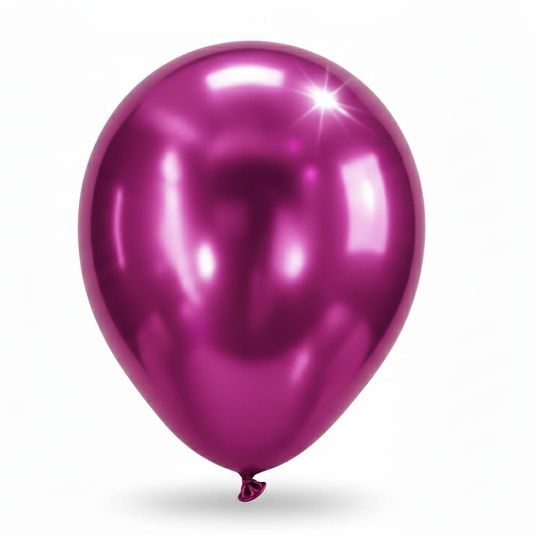 Globo cromados número 12 14