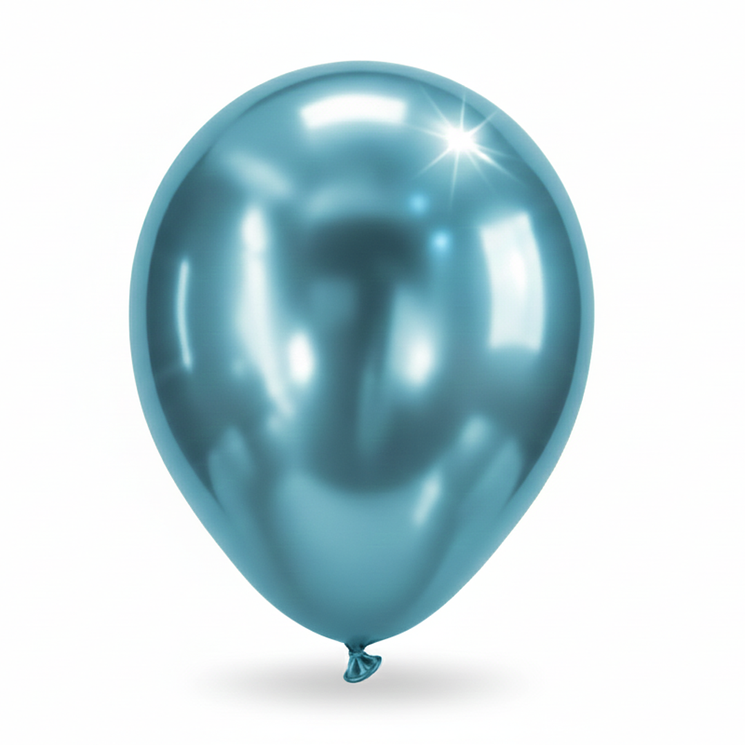 Globo cromados número 12 8