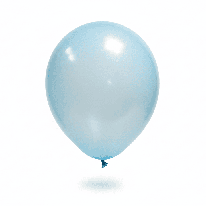 Globo pastel número 12 3