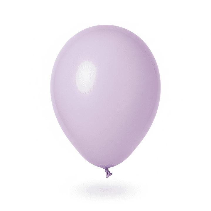 Globo pastel número 12 5