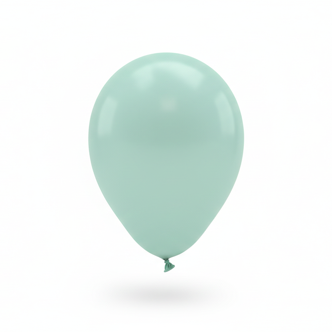 Globo pastel número 12 6