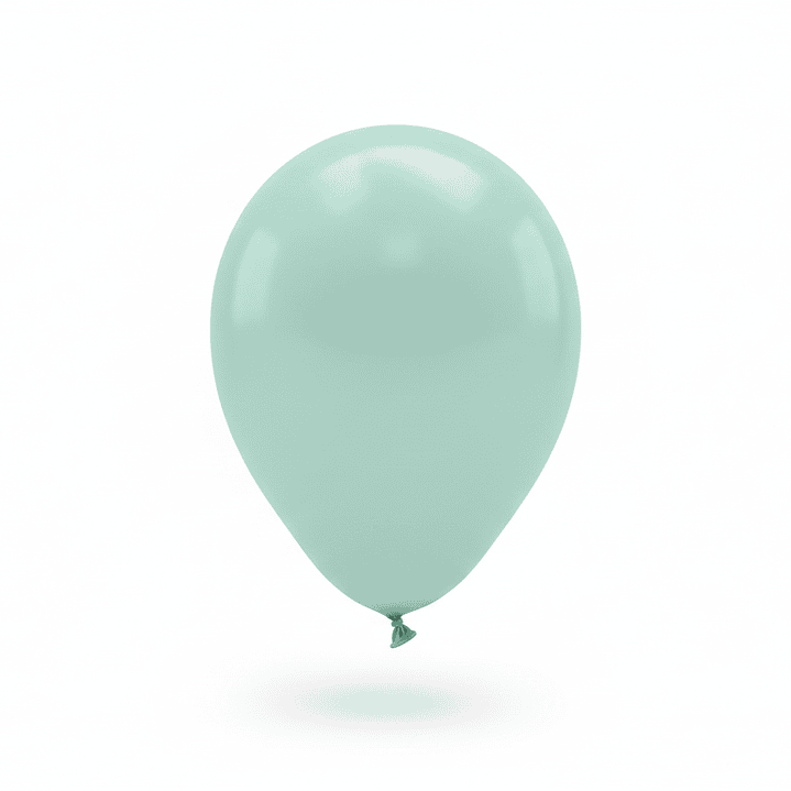 Globo pastel número 12 6