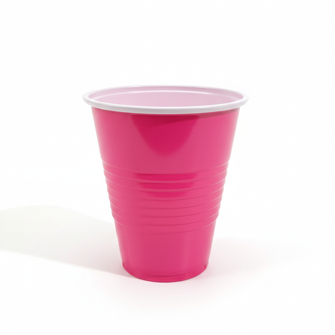 Vaso de Colores con Fondo Blanco 1