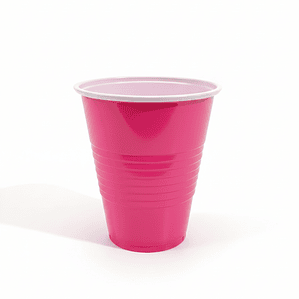 Vaso de Colores con Fondo Blanco