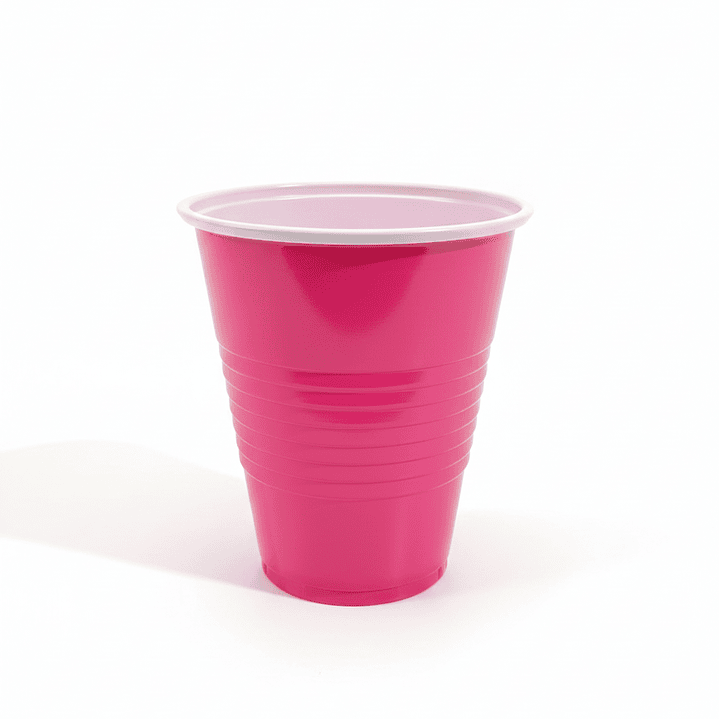 Vaso de Colores con Fondo Blanco 1