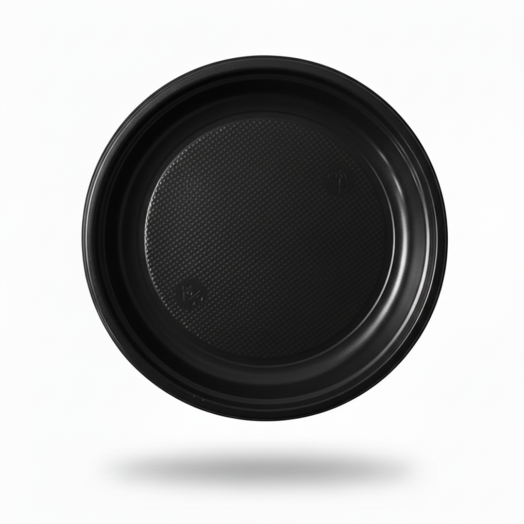 Paquete de Platos de Plástico Premium para Torta (25 und) 5