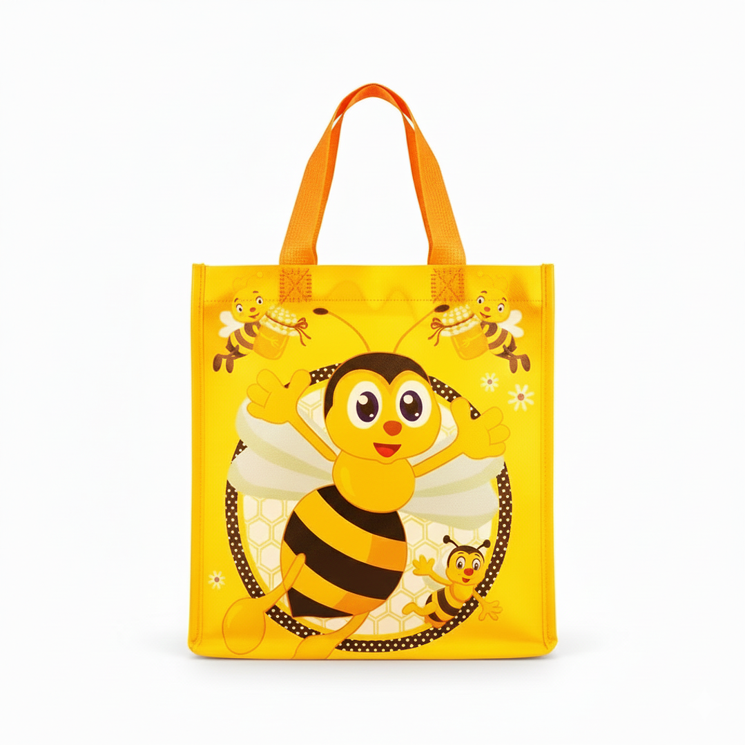 Bolsas de tela plastificada pack x 12 und  12