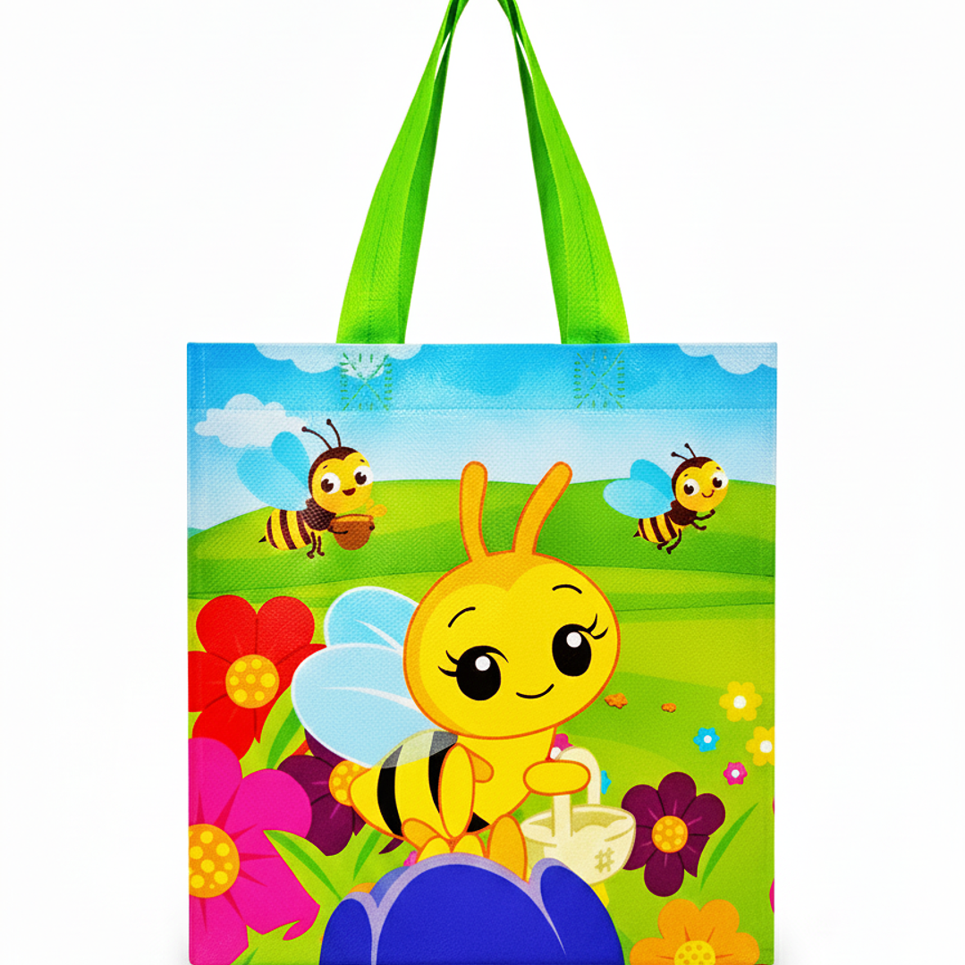 Bolsas de tela plastificada pack x 12 und  13