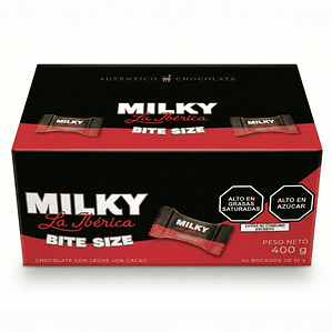 Milky La Ibérica Bite Size - 40 bocados de 10 gr 