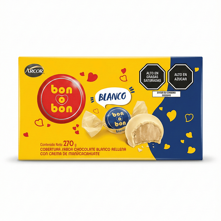  Bon o Bon Blanco Caja x 18 und  1