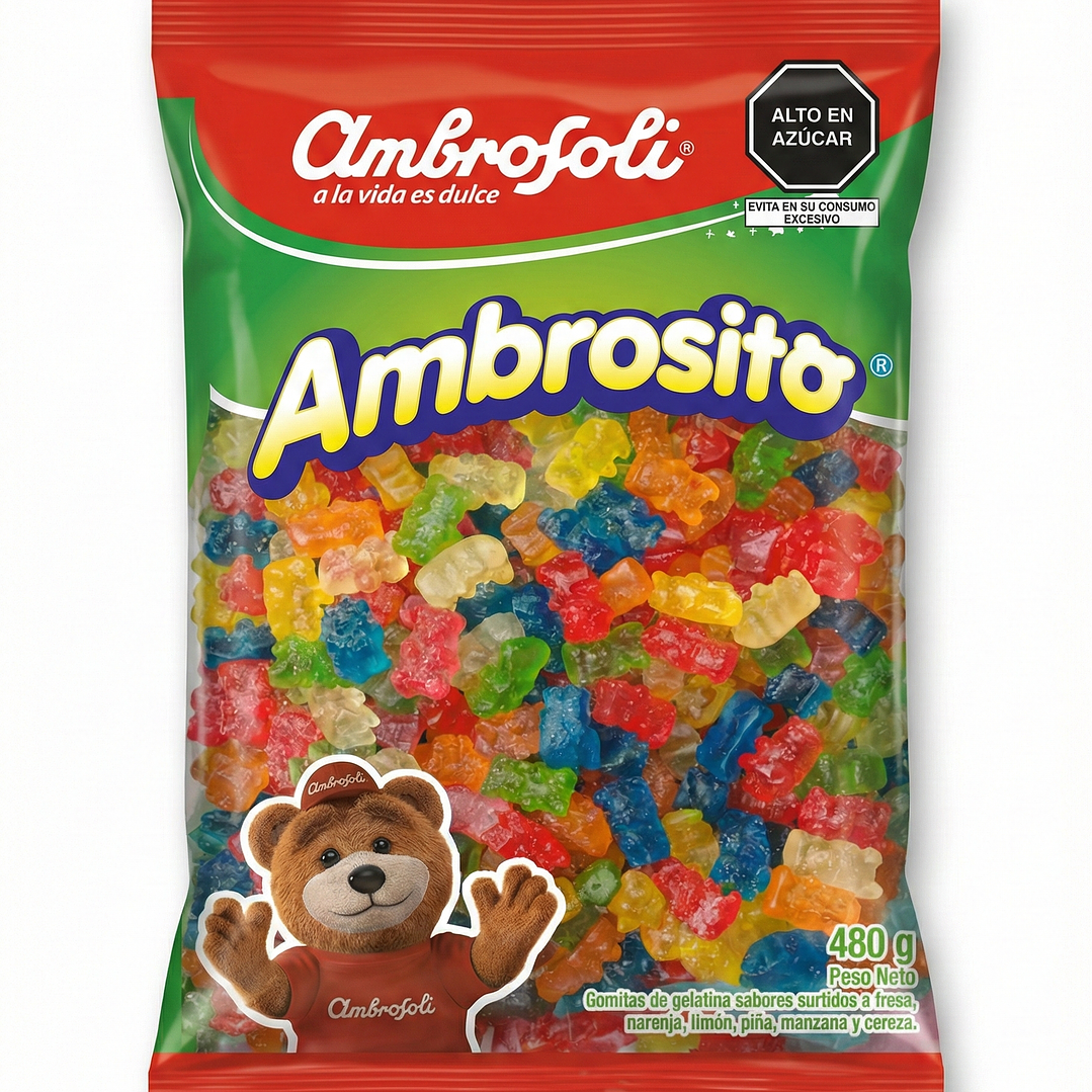 Ambrosito Gomitas Ambrosoli  Bolsa x 480 gr 1