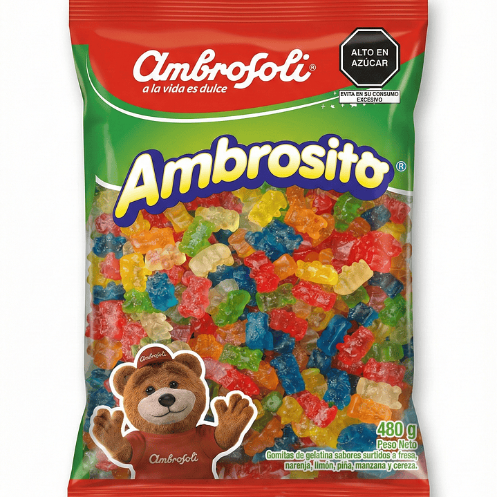Ambrosito Gomitas Ambrosoli  Bolsa x 480 gr 1