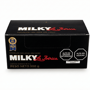 Milky La Ibérica Barra x 50g cjax10und