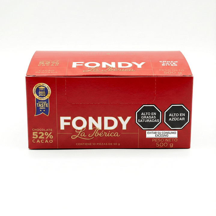 Barra Fondy La Ibérica x 50 g x 10 pzs 1