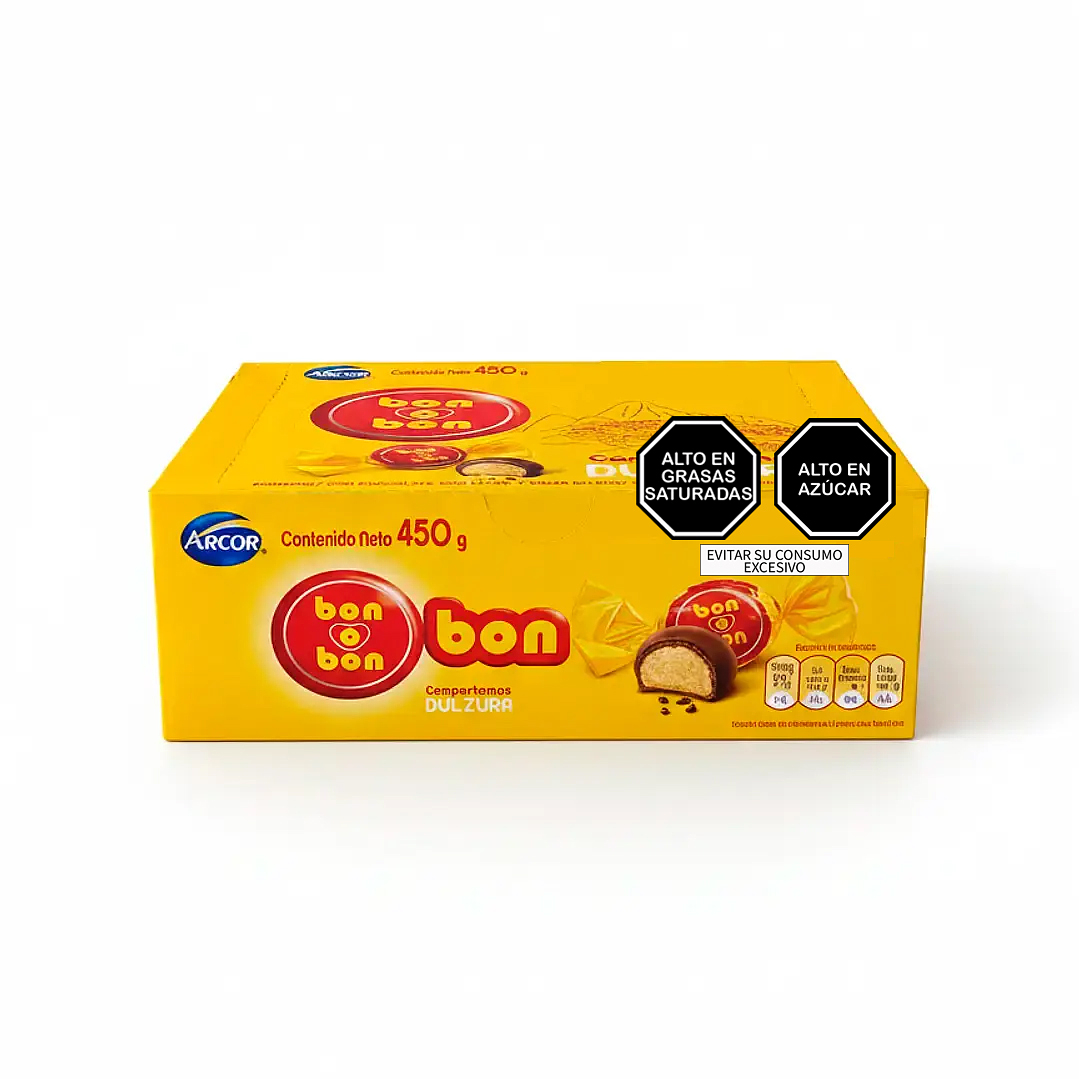Chocolate Bon O Bon caja 450g x 30 und 1