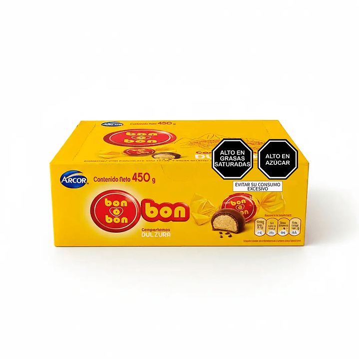 Chocolate Bon O Bon caja 450g x 30 und 1