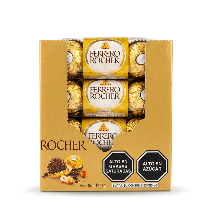 Ferrero Rocher T3 (16 paquetes x 3 unidades) 1