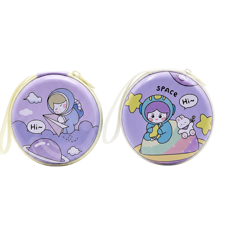 Monedero de metal Moledo espacio 1