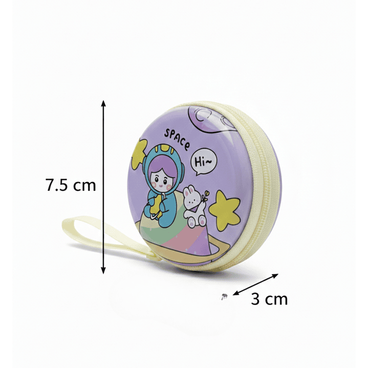 Monedero de metal Moledo espacio 2