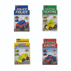 Mini Bloques Armables 3 en 1