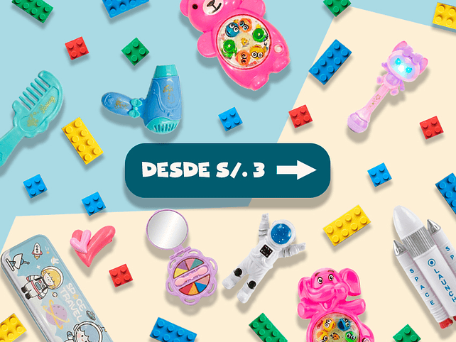 Juguetes de S/36 la docena