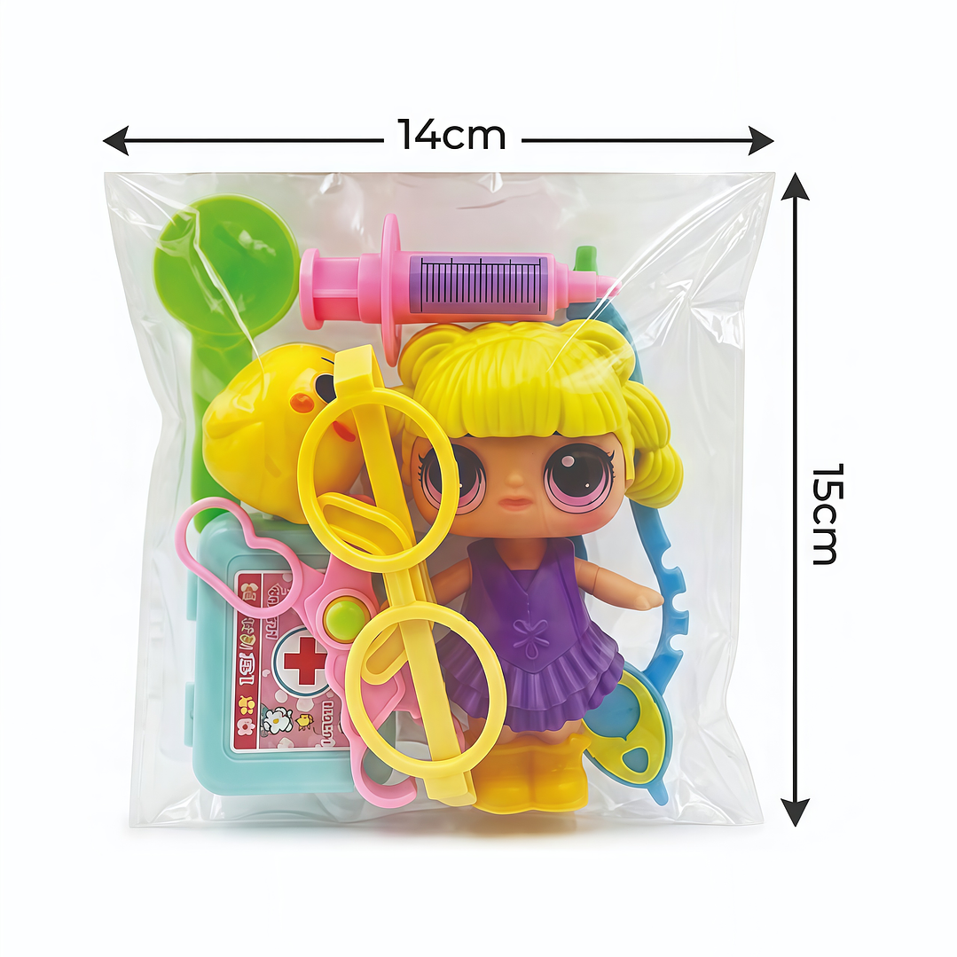 Set de Mini Muñecas Princesas con Accesorios 2