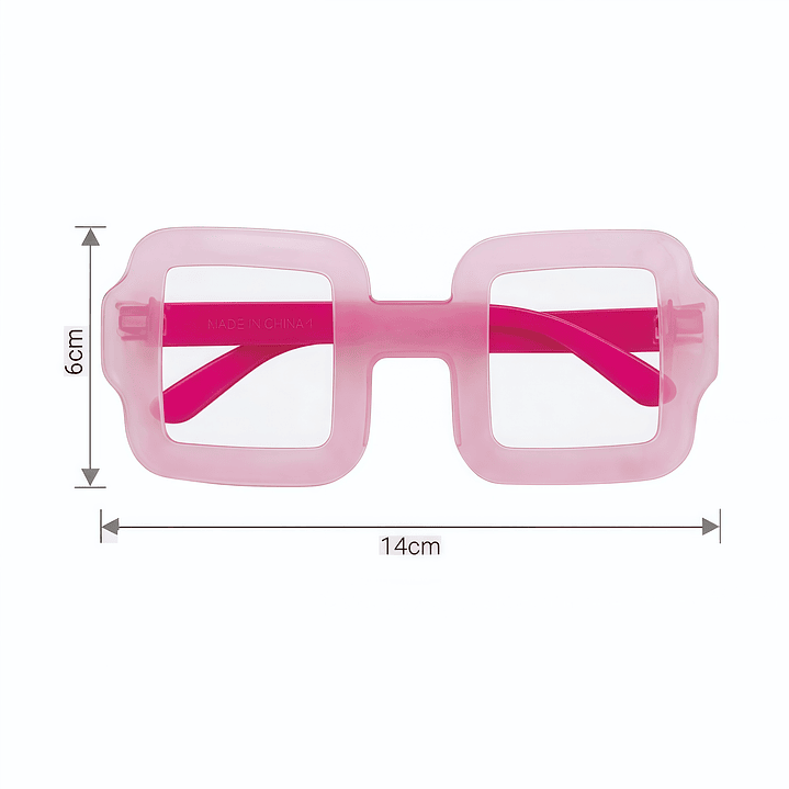 Lentes Transparentes Neón - Activación por Luz (pack x 12 lentes) 2