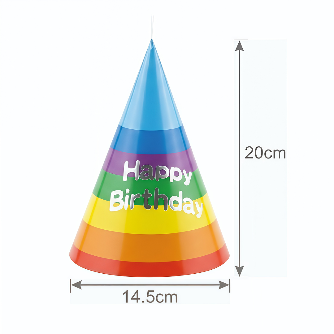 Paquete de Gorritos de Fiesta en Cono 2