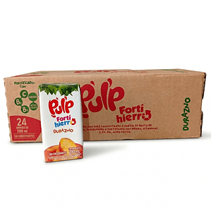 Pulp Rectangular de 200ml - Caja x24 und