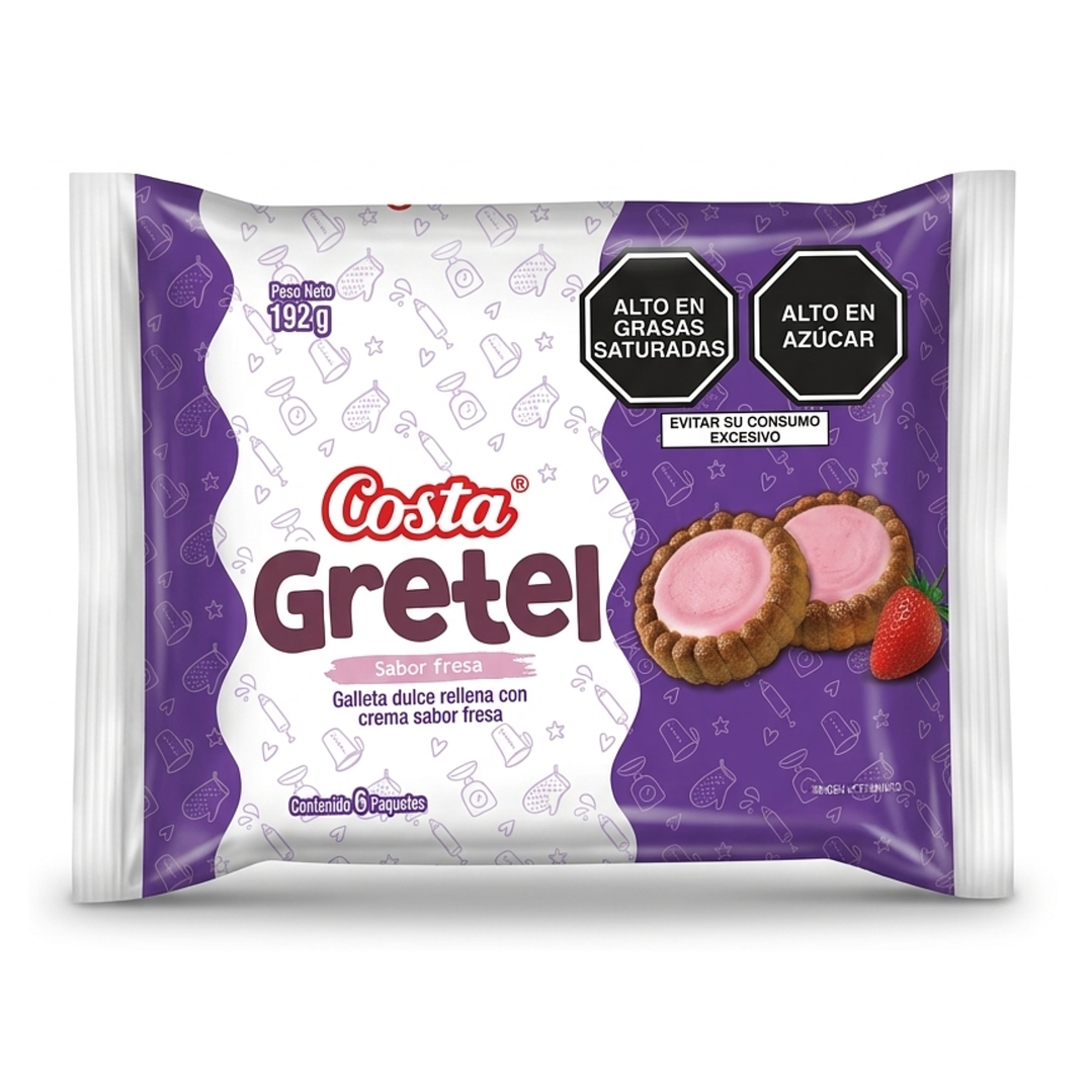 Galletas Gretel Costa (Paquete x 6 und) 1