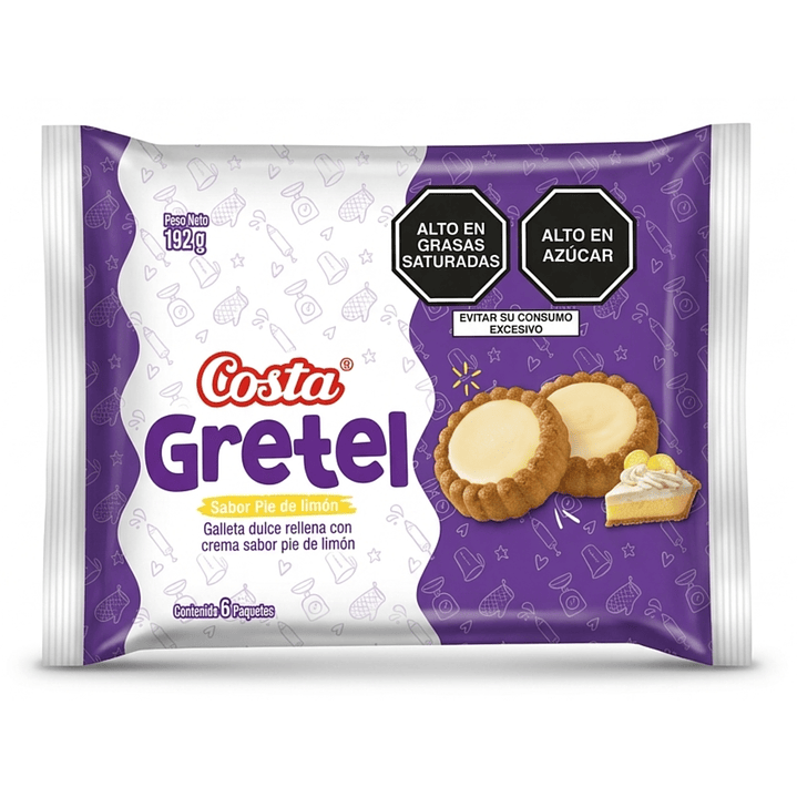 Galletas Gretel Costa (Paquete x 6 und) 2