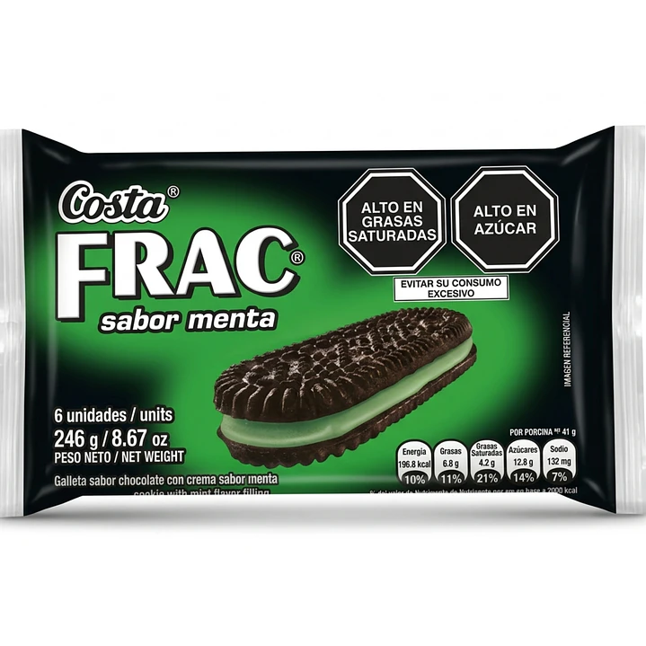 Paquete de Galletas Frac Costa (6 unidades) 4