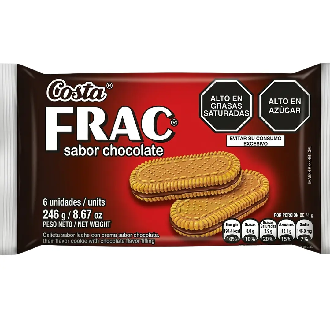 Paquete de Galletas Frac Costa (6 unidades) 3