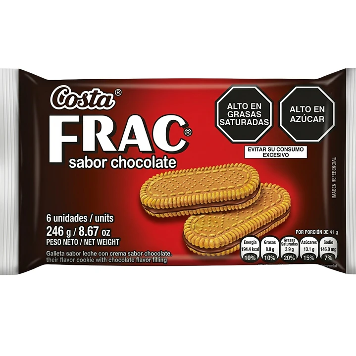 Paquete de Galletas Frac Costa (6 unidades) 3