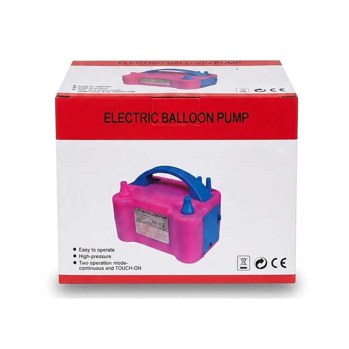 Inflador de Globos Electrico Rosado 3